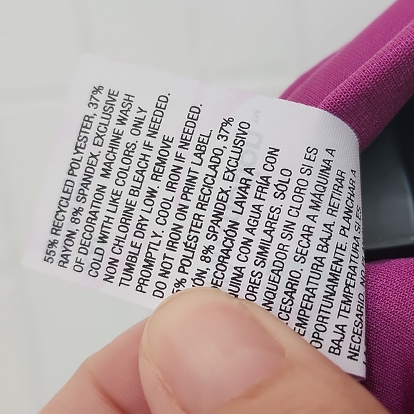 Purple Sweatshirt with Black Accents, Xl - Picture 8 of 11